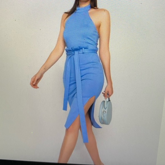 AKIRA Dresses & Skirts - Akita halter neck midi dress